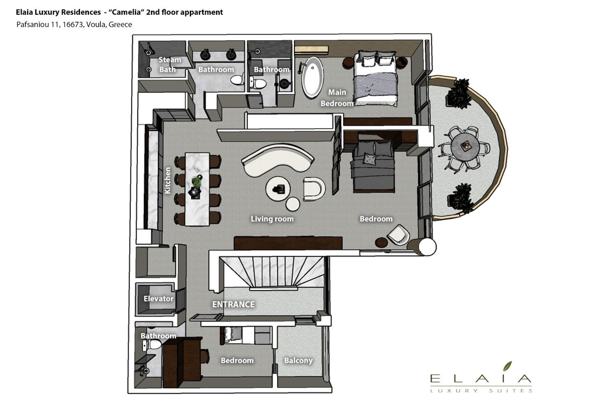 Elaia Luxury Residences Aten Exteriör bild